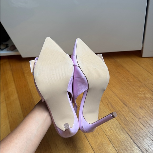Shoe Dazzle Light Pink Slingback Heels - Picture 3 of 5